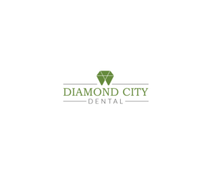 Logo Design by Kreative Destiny for Diamond City Dental  | Design: #23642792