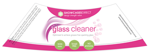 Label for Glass Cleaning Bottle | Design Emballage par Soluciones Creativas