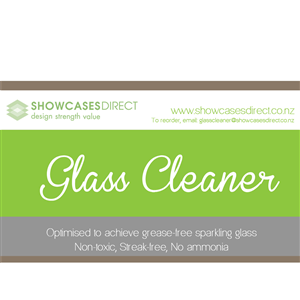 Label for Glass Cleaning Bottle | Design Emballage par Marilena