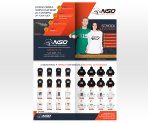 School Leavers Brochure 2020/21 | Diseño de Flyer por Luniere Designs