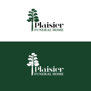 Plaisier Funeral Home | Plaisier Funeral & Cremation Services  | Logo Design by Veronika K.