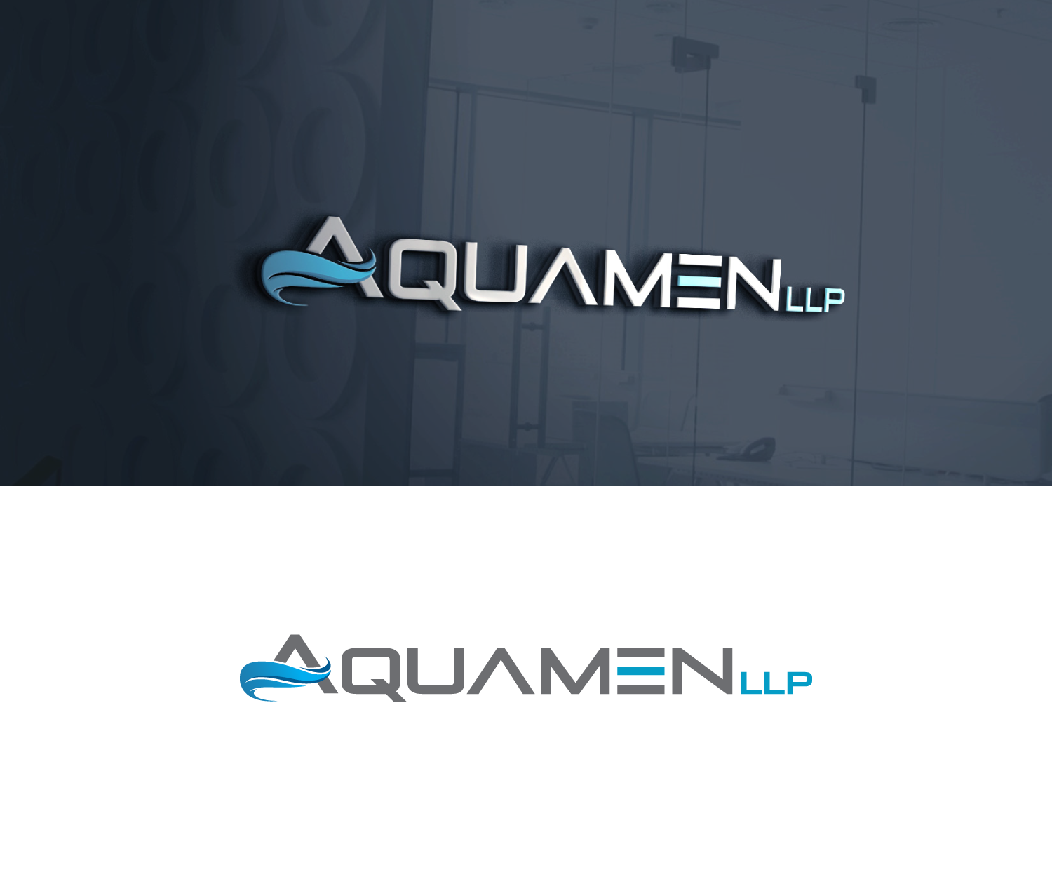 Logo Design by Mario for Aquamen LLP | Design #23624613