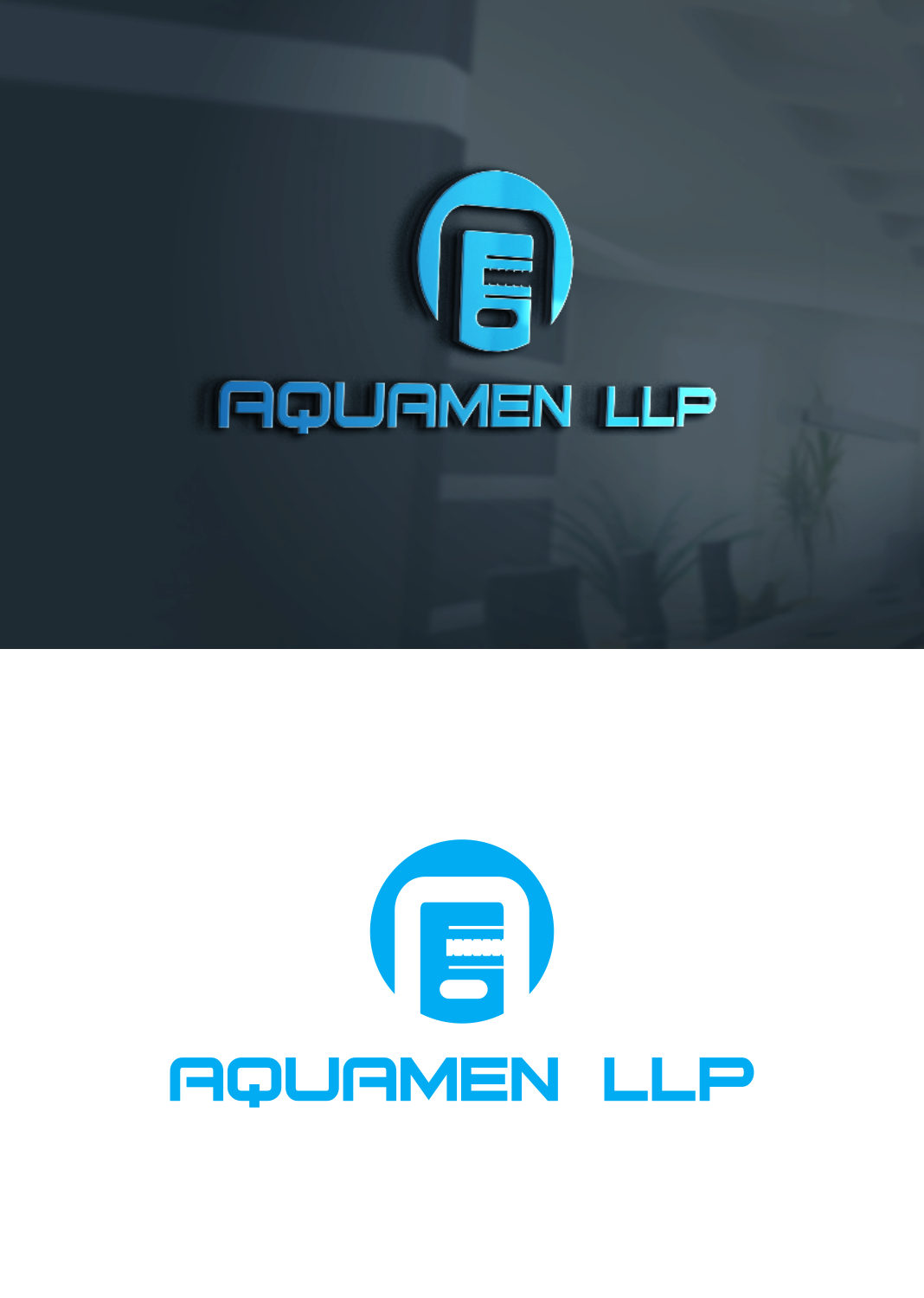 Logo-Design von fatiyadesign für Aquamen LLP | Design #23631128