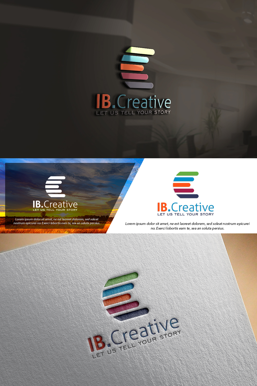 Logo Design by damian for IB.Creative | Design #23621156