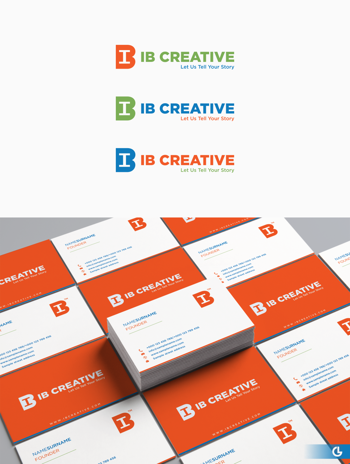 Diseño de Logo por R!CKY para IB.Creative | Diseño #23656633