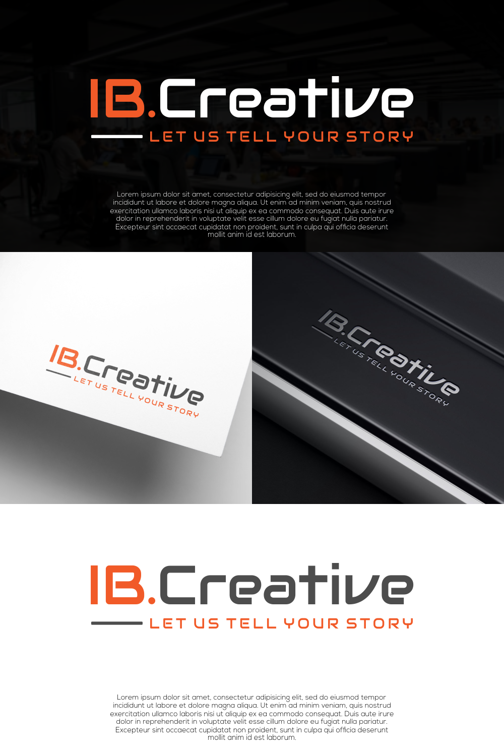 Logo Design by laba tiada henti for IB.Creative | Design #23620580