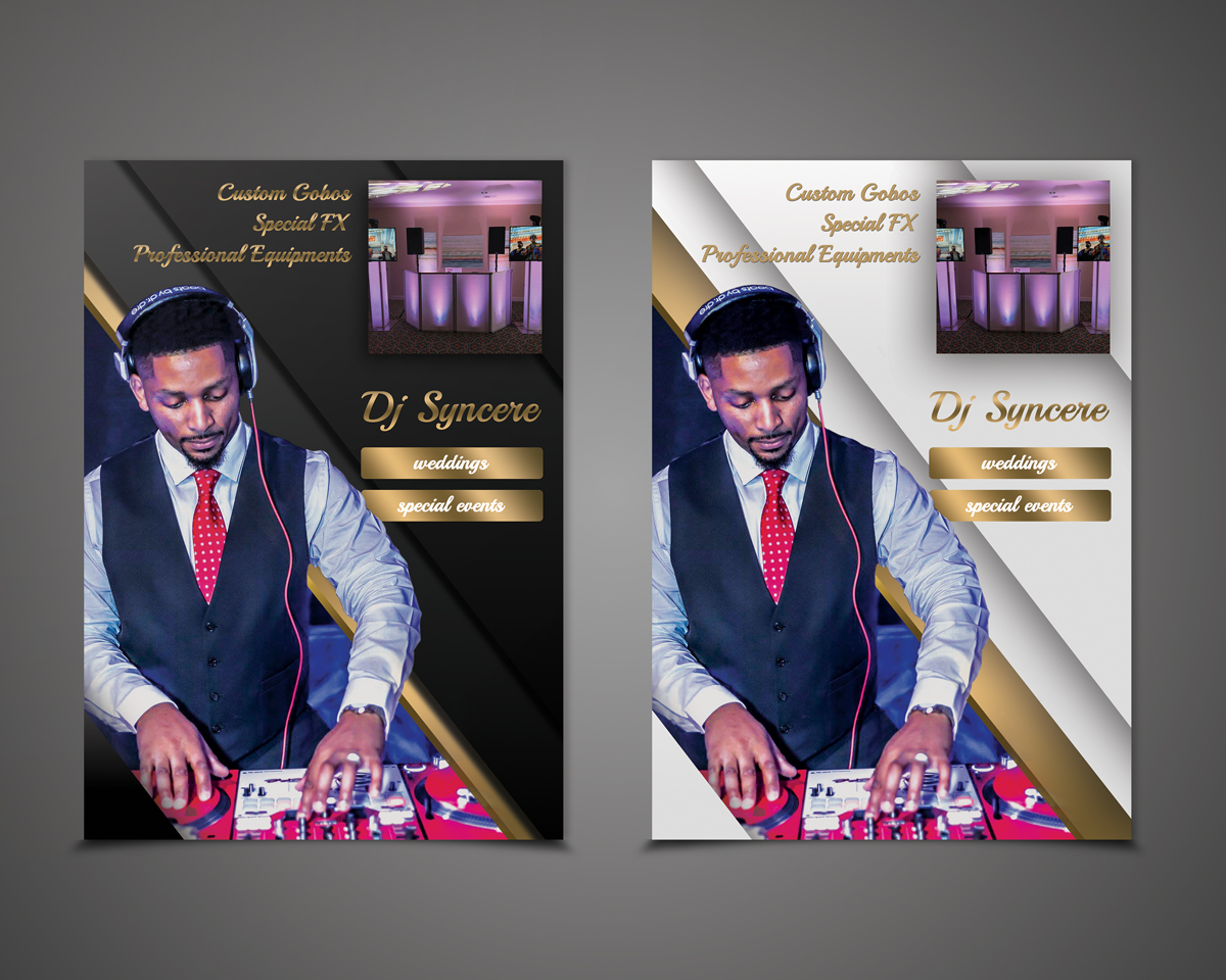 Flyer Design by Nightmist for Sound Source Entertainment | Design #23648694