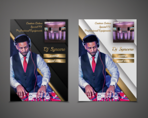 Diseño de Flyer por Nightmist para Sound Source Entertainment | Diseño #23648694