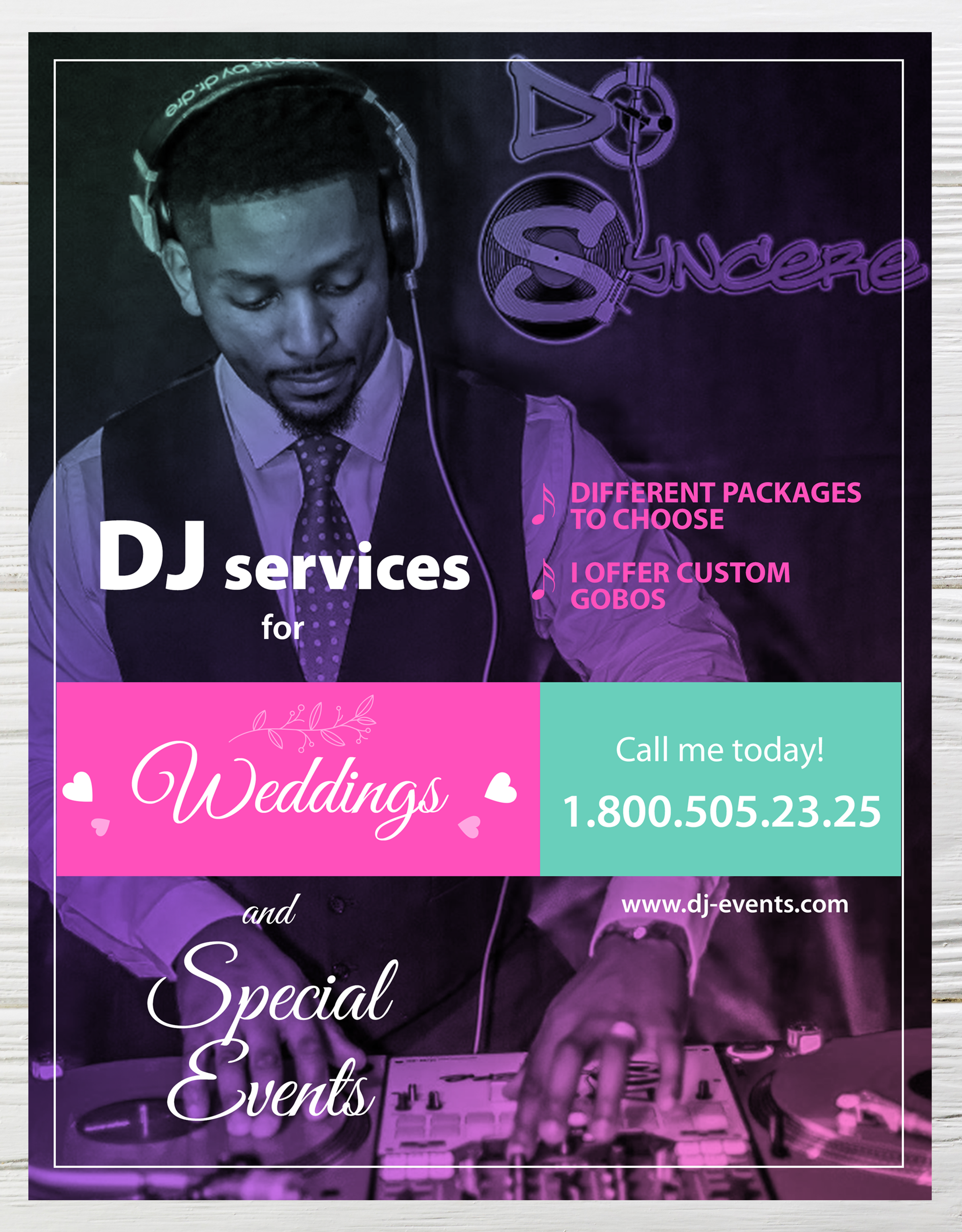 Flyer Design by Victor_pro for Sound Source Entertainment | Design #23648206