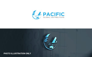 Pacific Global Distributions | Logo Design by MT