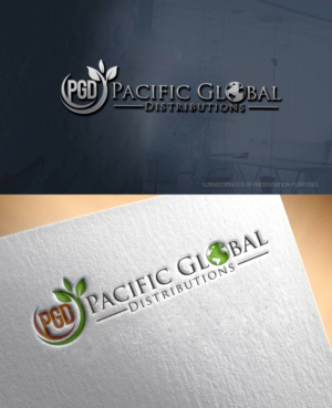 Pacific Global Distributions | Logo Design by graphicevolution