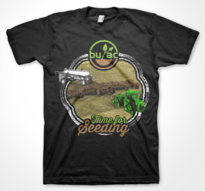 Agriculture Farming T-shirt design | T-shirt Design by badpixelarts