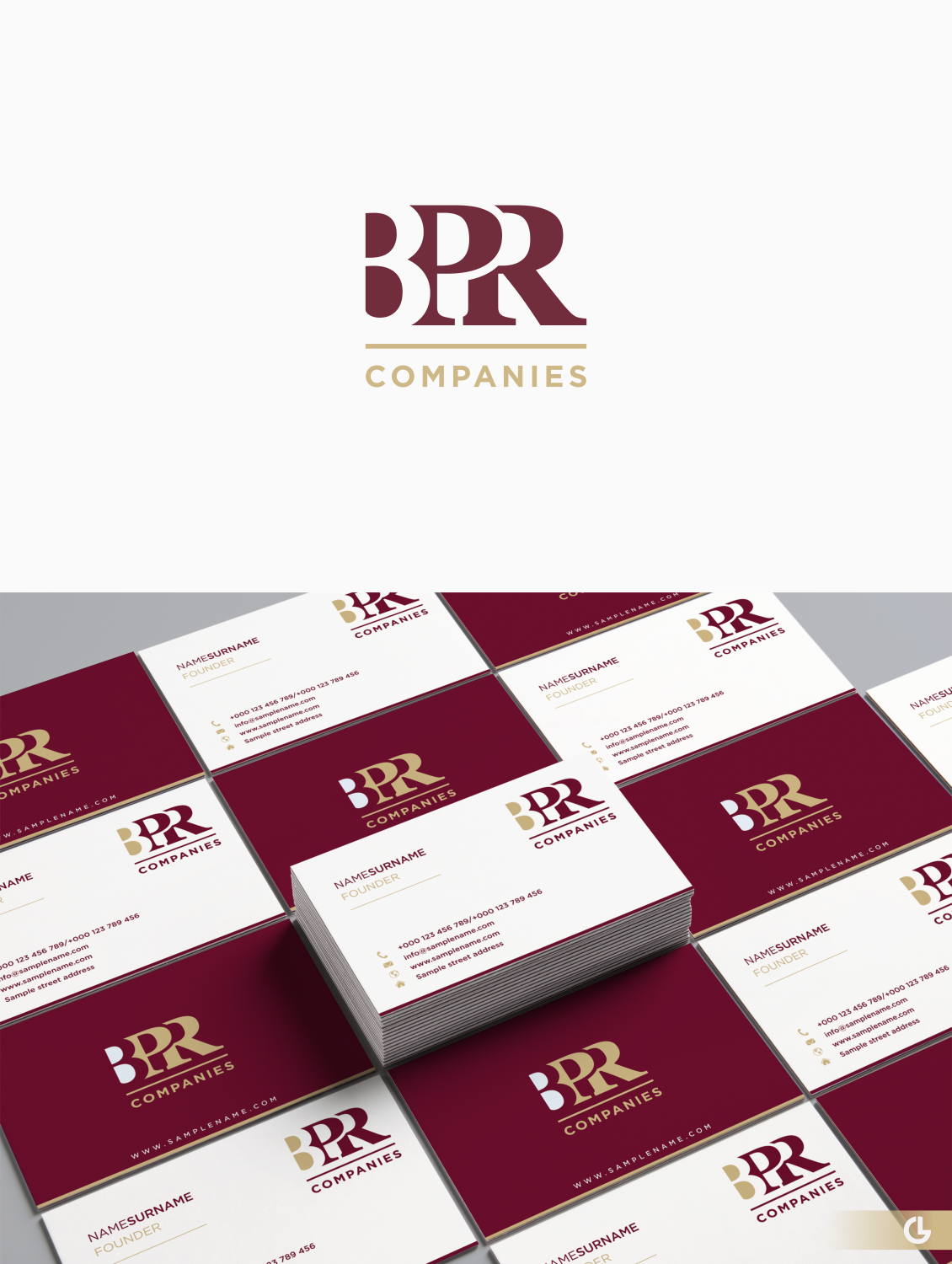 Logo Design by R!CKY for BPR Companies | Design #23636055