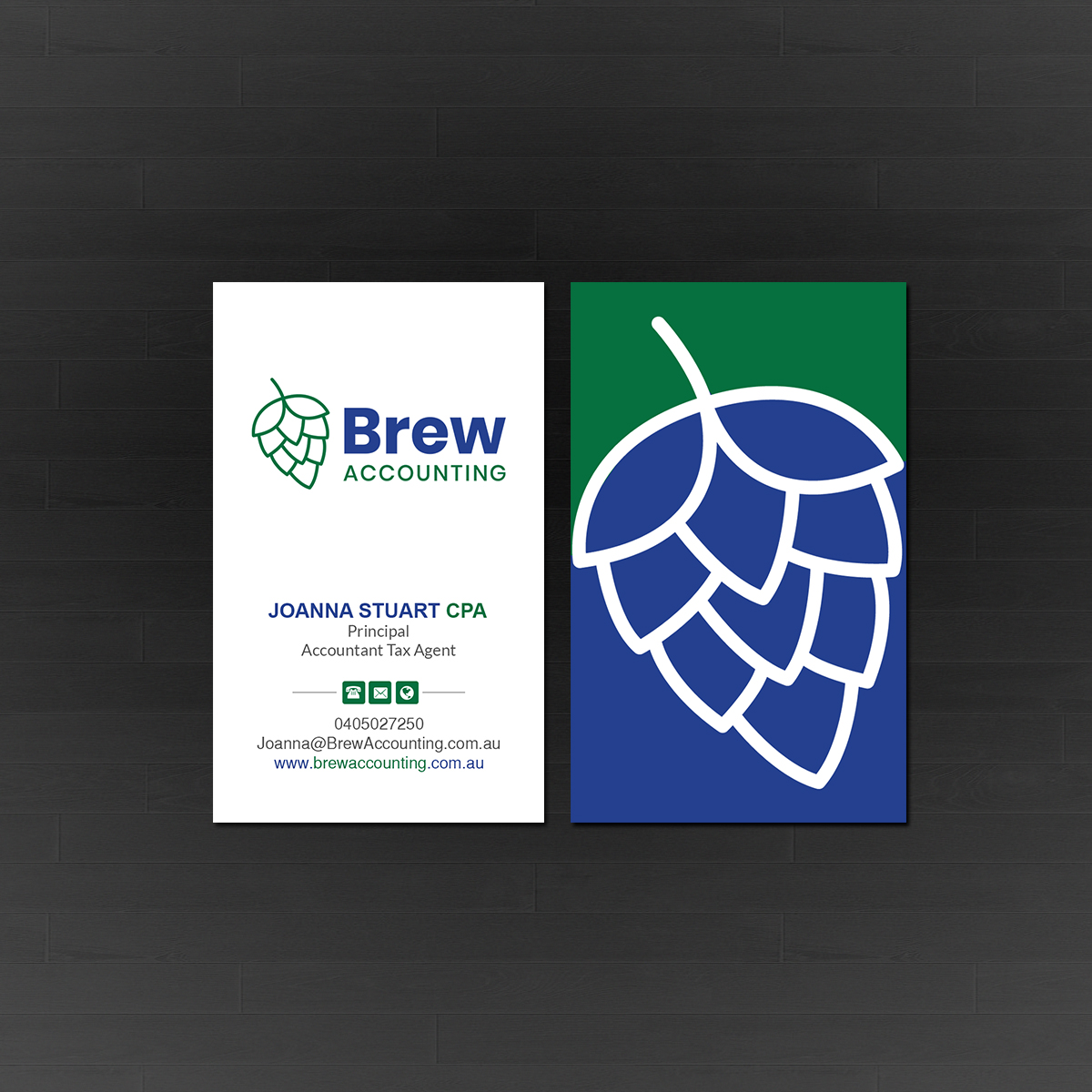 Business Card Design by Creations Box 2015 for this project | Design #23640406