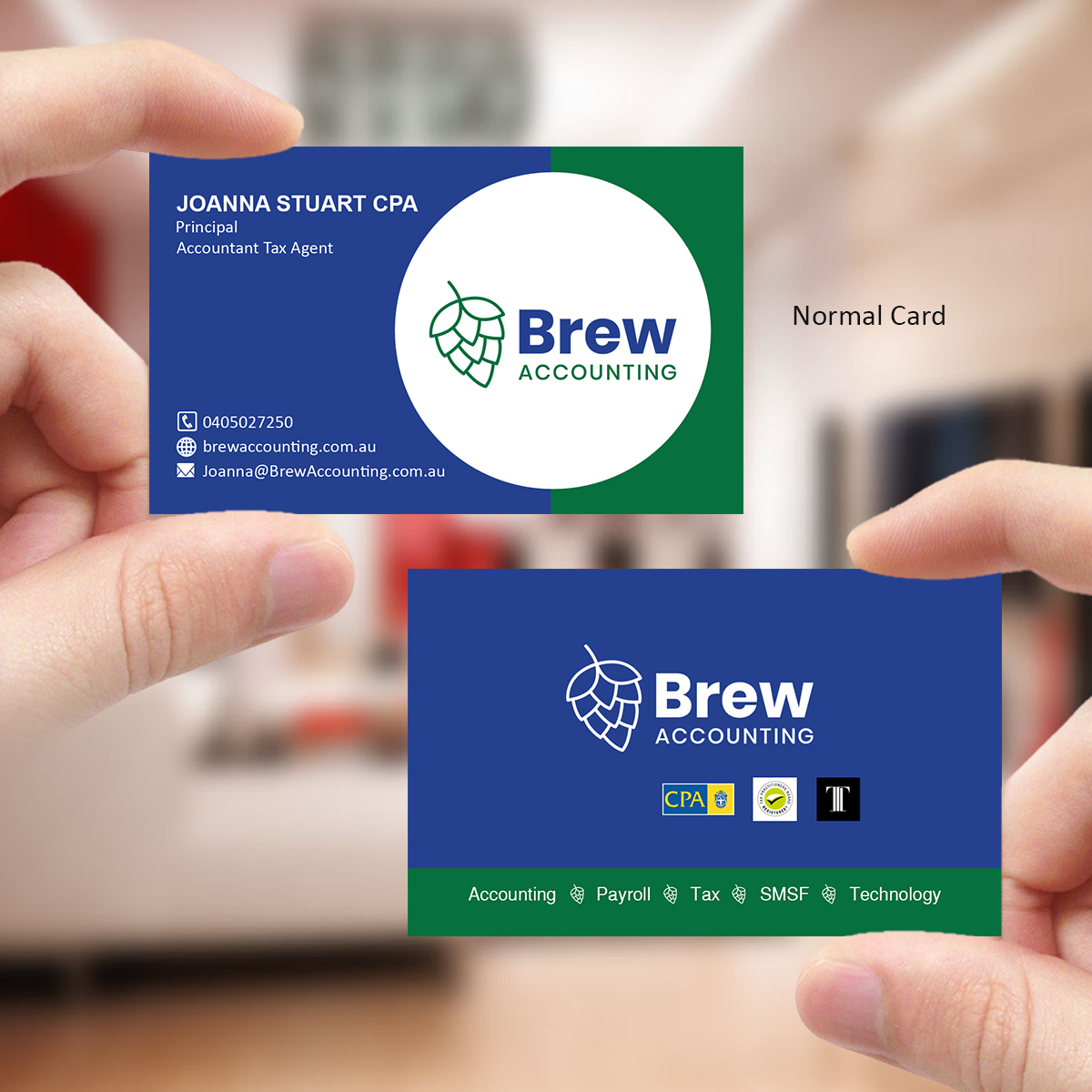 Business Card Design by Creations Box 2015 for this project | Design #23650974