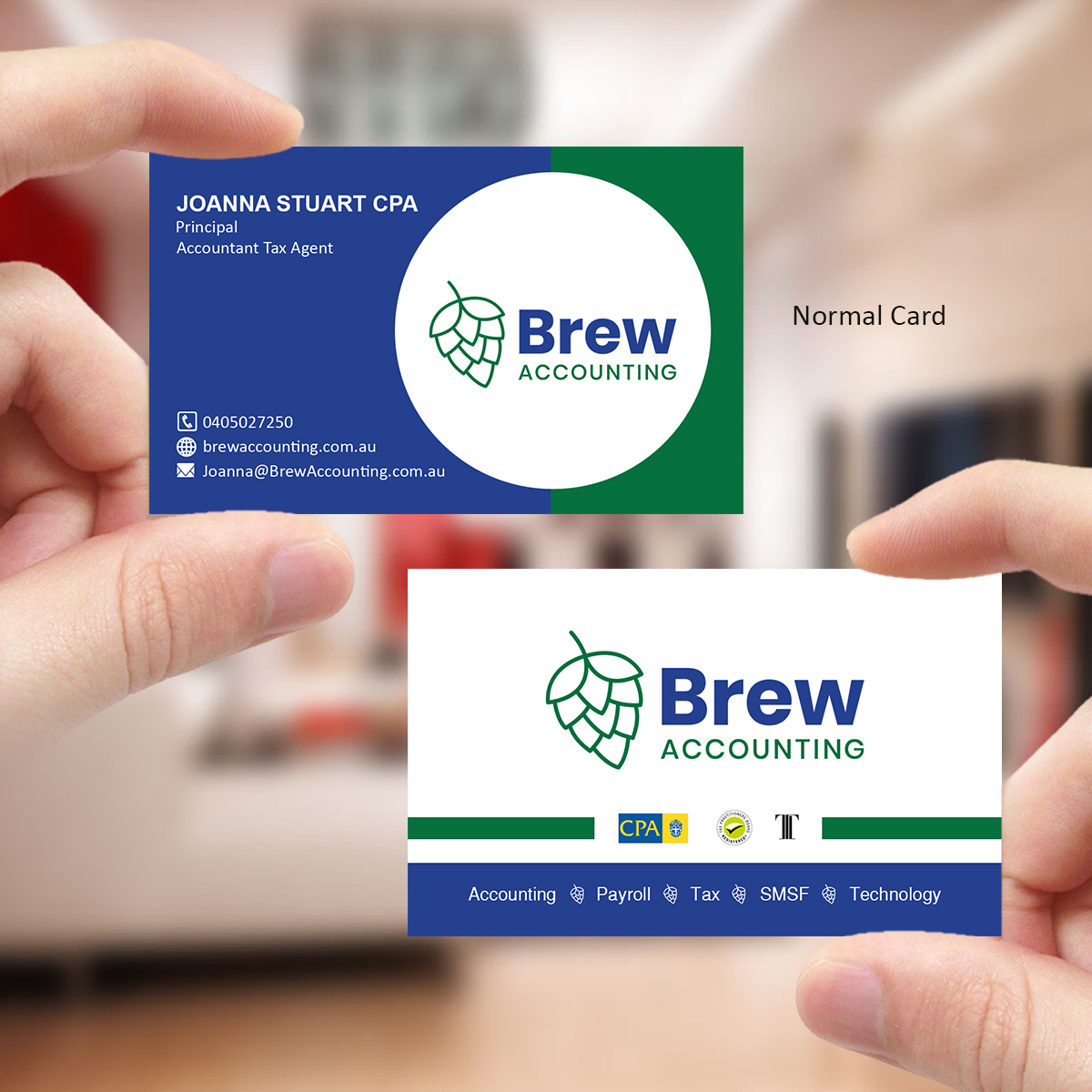 Business Card Design by Creations Box 2015 for this project | Design #23650977