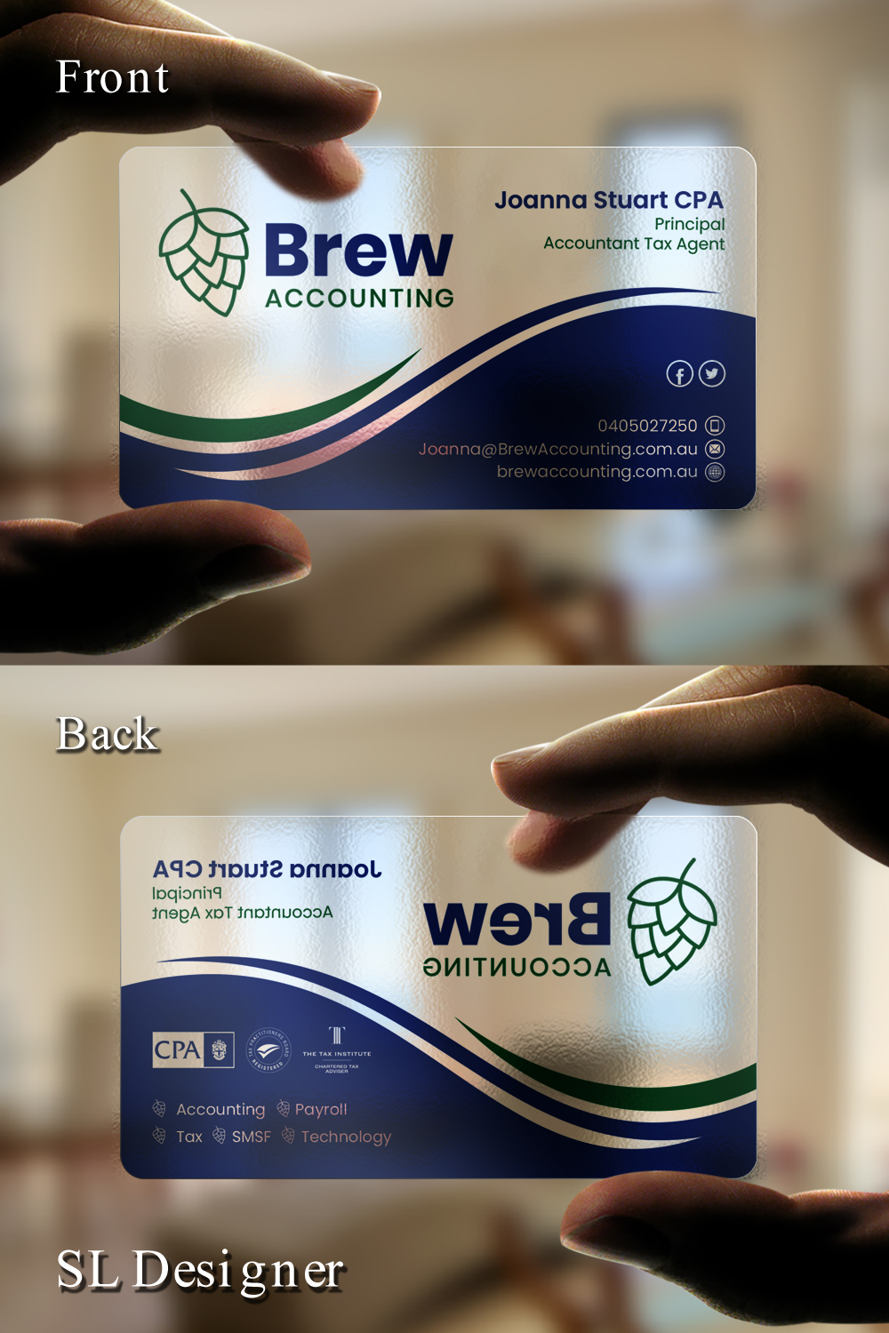 Business Card Design by SL Designer for this project | Design #23648682