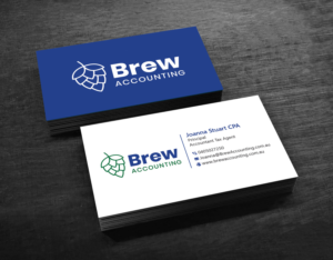 Brew Accounting Business Card design | Business Card Design by sabbir049