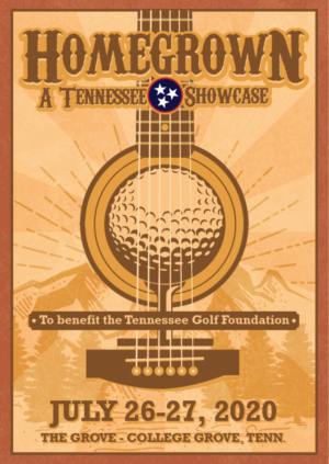 Vintage Poster For Charity Golf Tournament | Graphic Design by desainerd