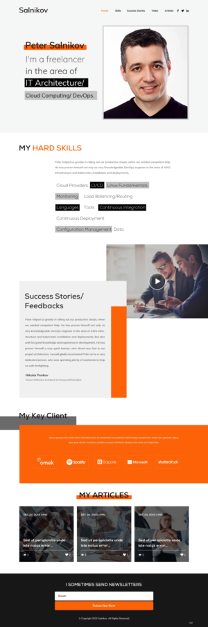 Web Design by pb for this project | Design: #23642121