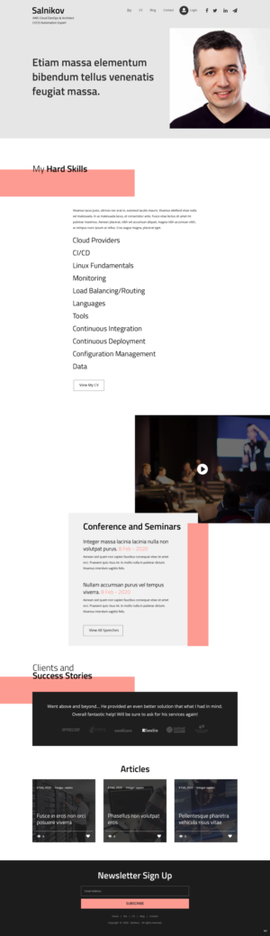 Web Design by pb for this project | Design: #23642122