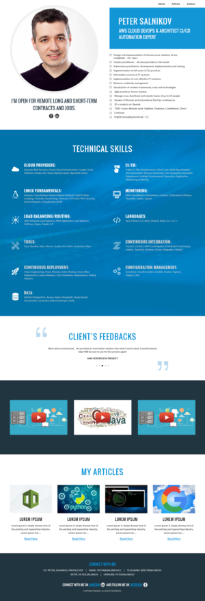 Web Design by Roy for this project | Design: #23659174