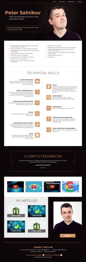 Web Design par Roy pour ce projet | Design #23663165