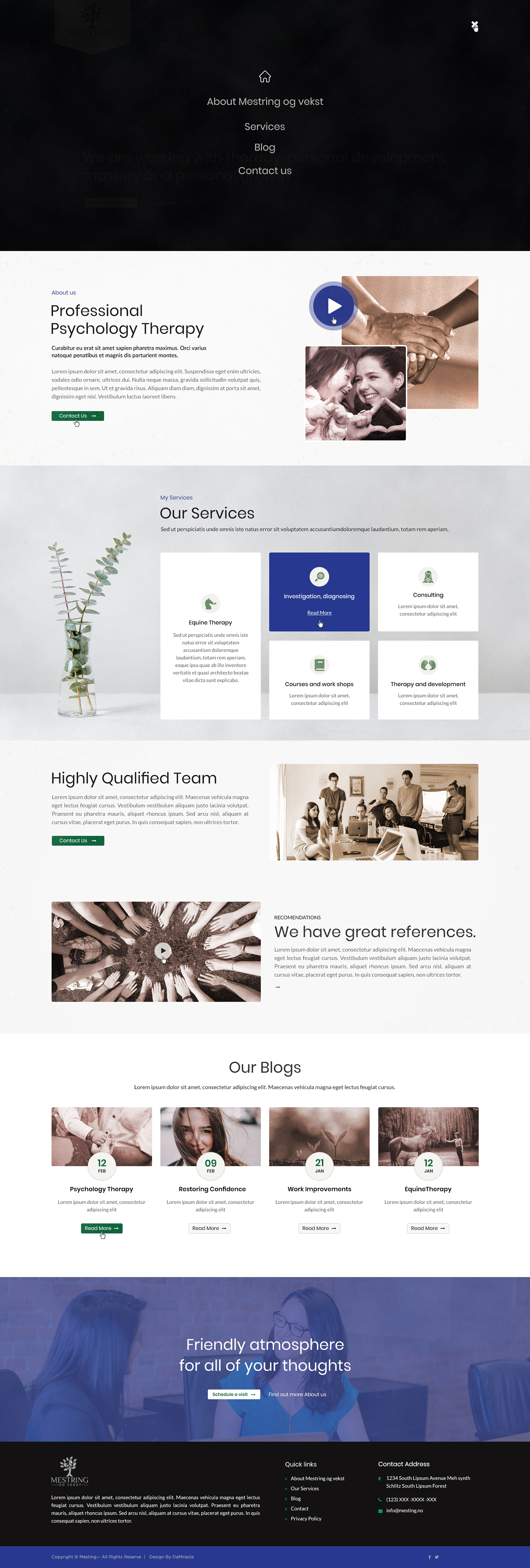 Web Design by Da Miracle for this project | Design #23687185