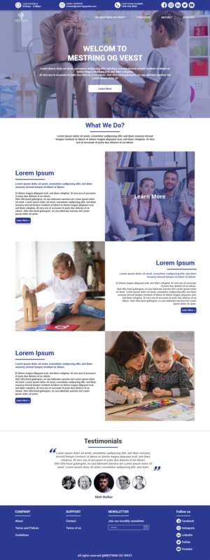 Web Design by Ayoub Sadk . for this project | Design: #23657749