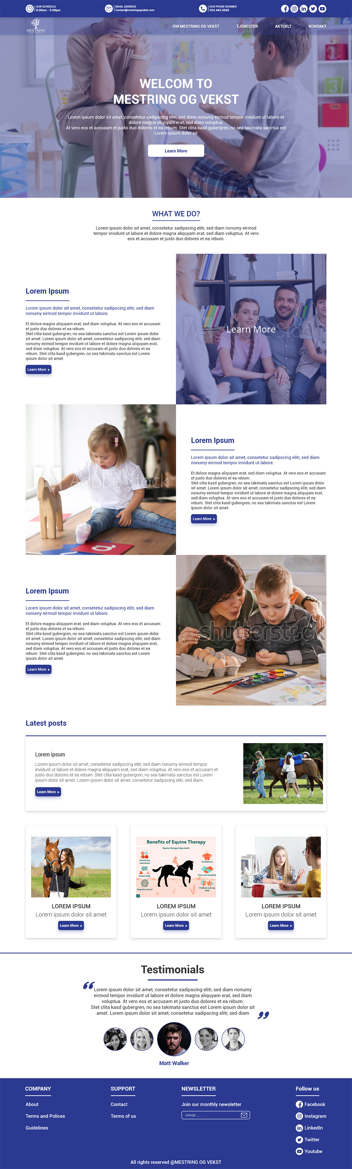 Web Design by Ayoub Sadk . for this project | Design #23702870