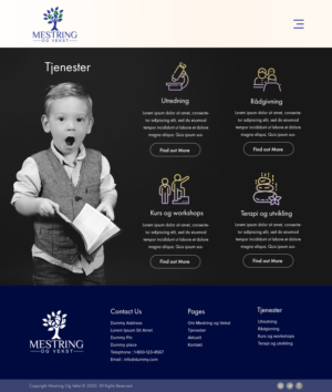 Web Design by Peony for this project | Design: #23679136
