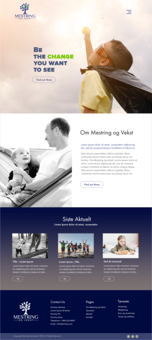 Web Design by Peony for this project | Design: #23693766