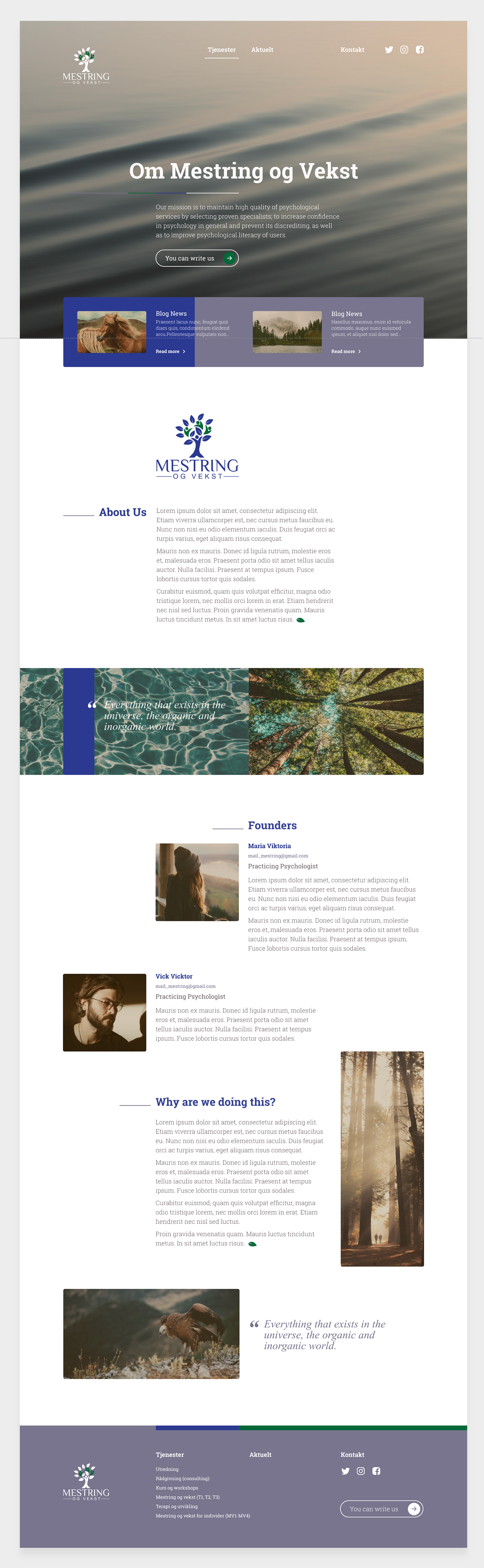 Web Design by ElenaNelyubina for this project | Design #23658960