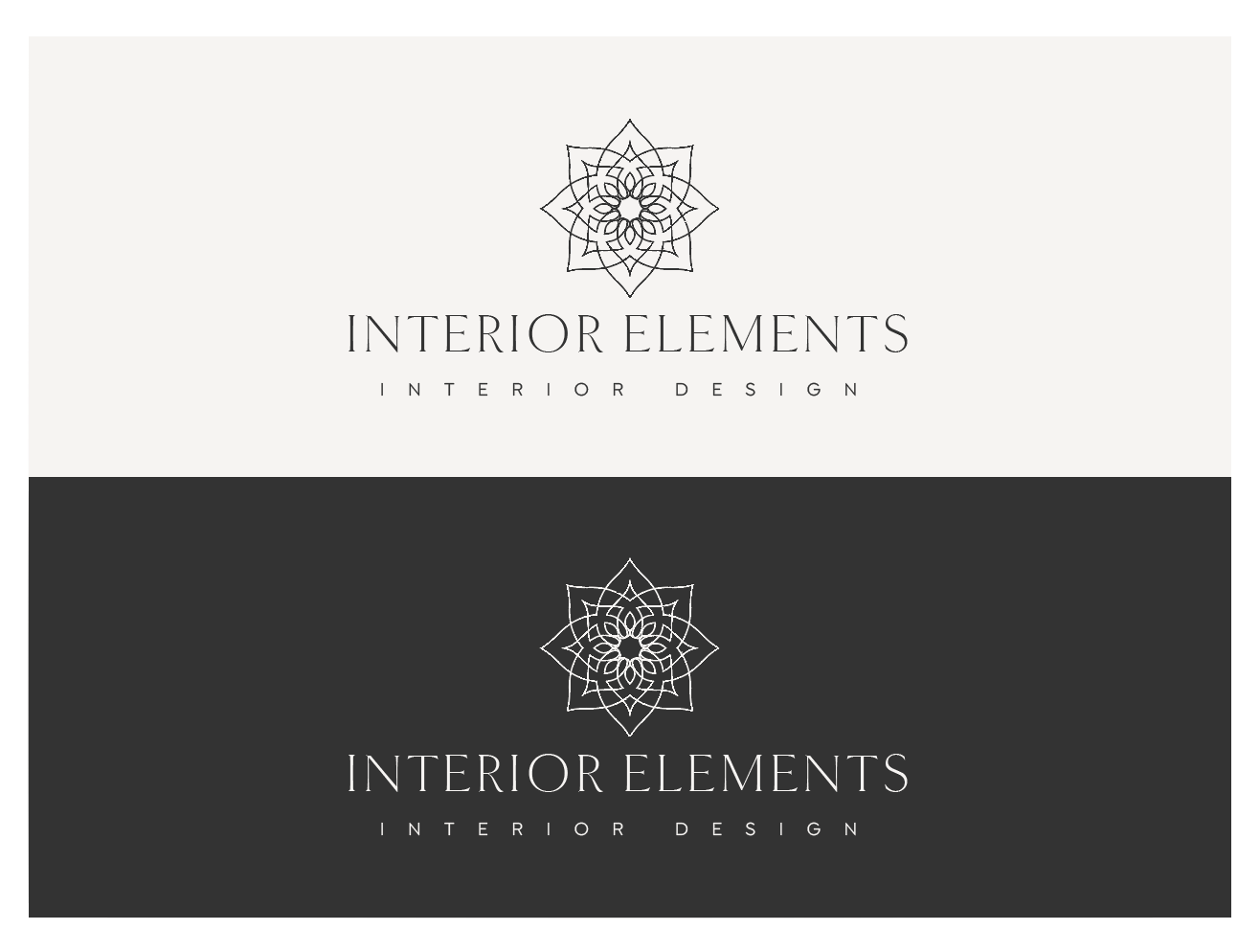 Logo Design by wonderland for INTERIOR ELEMENTS | Design #23688116