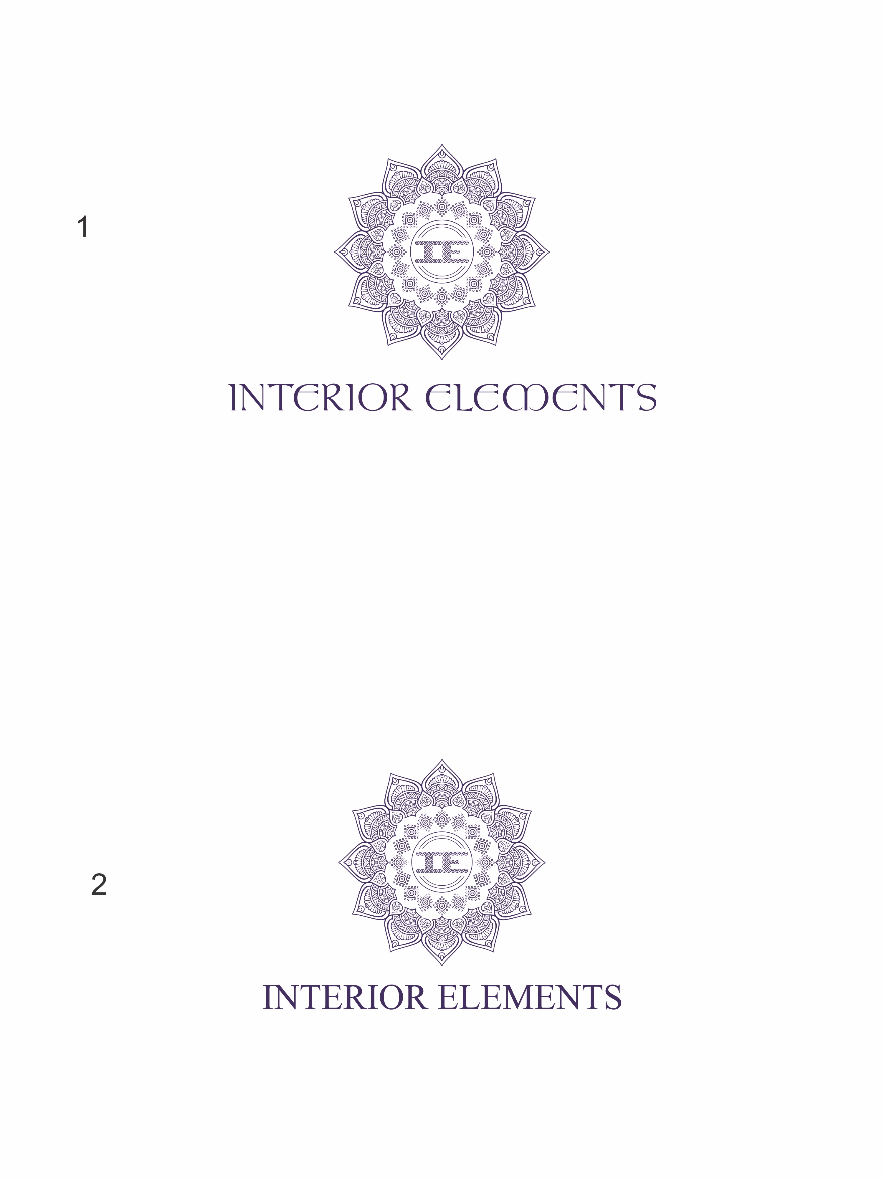 Diseño de Logo por soriyeee para INTERIOR ELEMENTS | Diseño #23733537