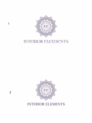 Diseño de Logo por soriyeee para INTERIOR ELEMENTS | Diseño: #23733537