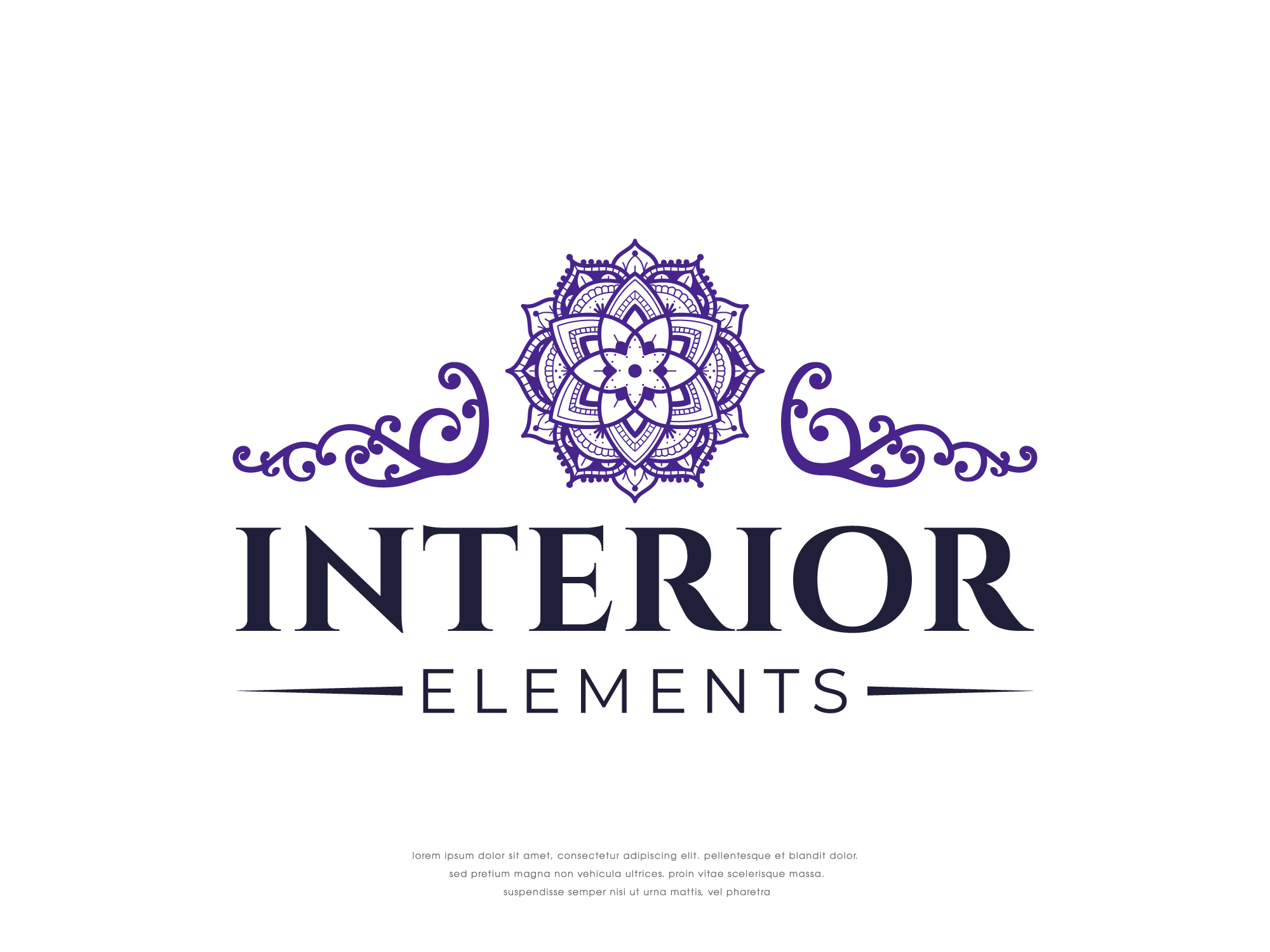 Diseño de Logo por artcircles para INTERIOR ELEMENTS | Diseño #23715448