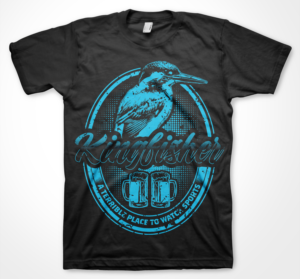 Design de T-shirt par badpixelarts pour Kingfisher | Design : #23633917