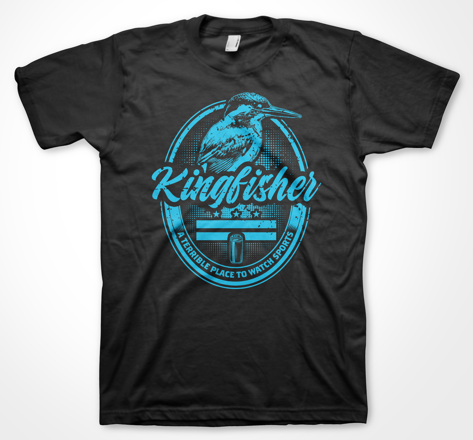 Design de T-shirt par badpixelarts pour Kingfisher | Design #23636178
