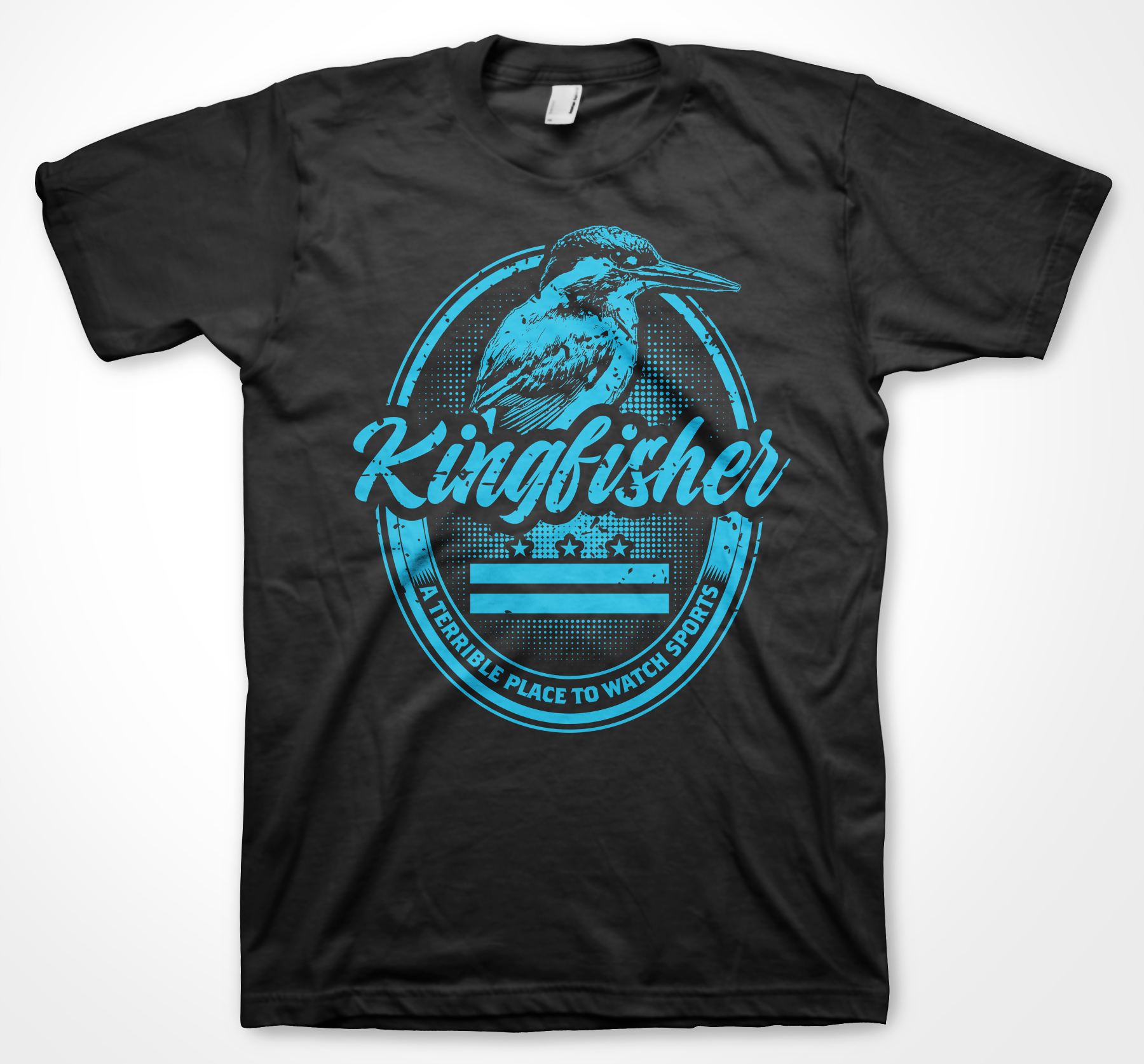 Design de T-shirt par badpixelarts pour Kingfisher | Design : #23636249