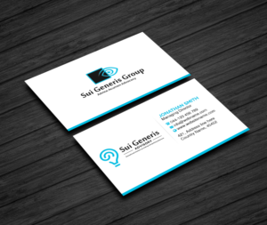 Diseño de Tarjeta de Presentación por Creations Box 2015 para Sui Generis Pty Ltd | Diseño: #23632920