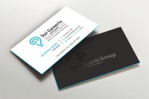 Business Card Design by LAXMI DESIGNHUB for Sui Generis Pty Ltd | Design: #23676210
