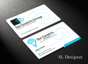 Business Card Design by SL Designer for Sui Generis Pty Ltd | Design: #23630843