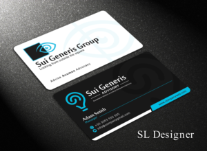 Business Card Design by SL Designer for Sui Generis Pty Ltd | Design: #23630845