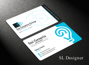 Business Card Design by SL Designer for Sui Generis Pty Ltd | Design: #23630854