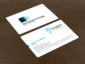 Business Card Design by R.design for Sui Generis Pty Ltd | Design: #23628968