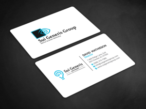 Business Card Design by R.design for Sui Generis Pty Ltd | Design: #23628988