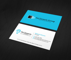 Business Card Design by MDesign for Sui Generis Pty Ltd | Design: #23629139