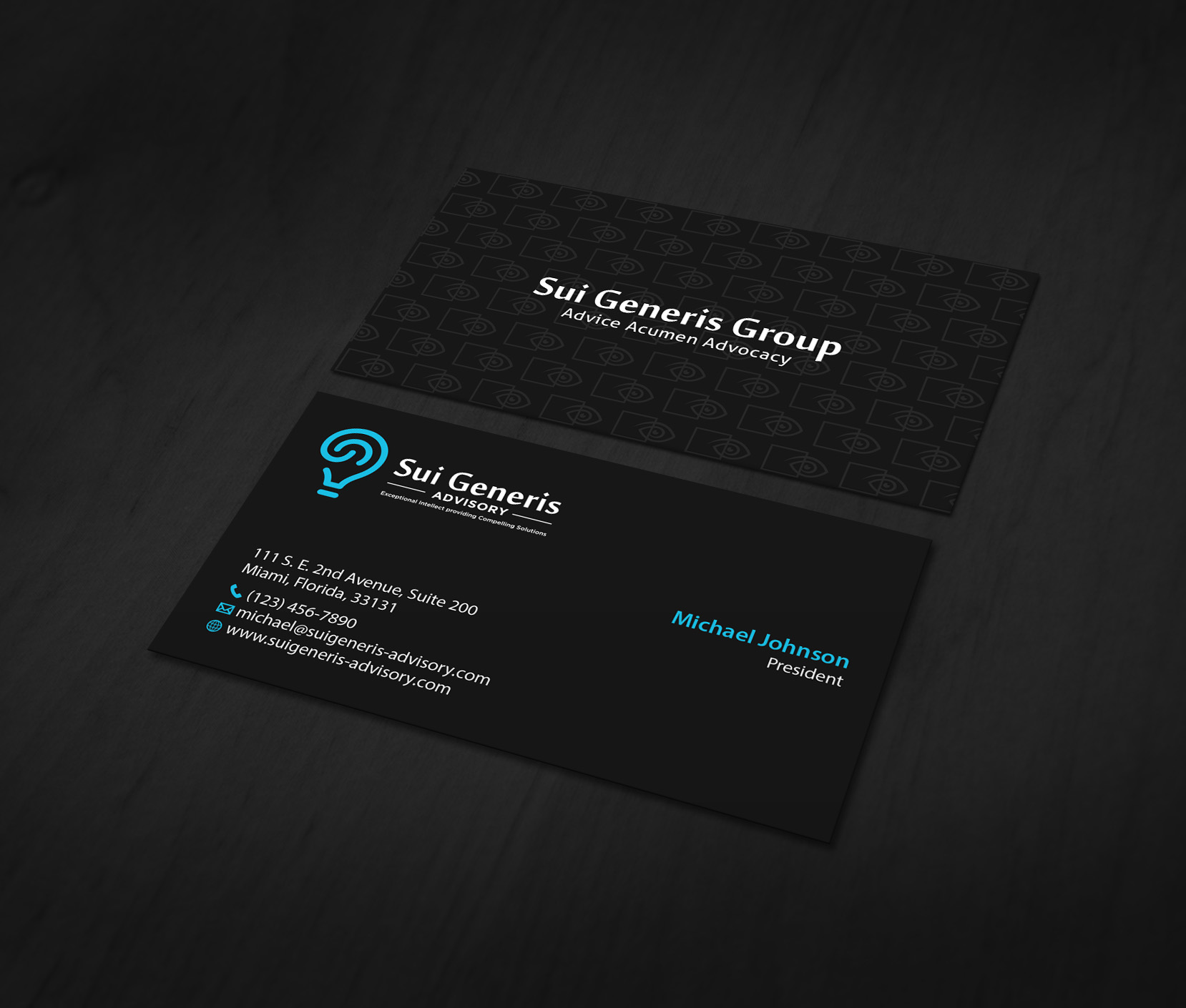 Business Card Design by MDesign for Sui Generis Pty Ltd | Design #23636554