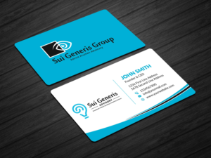 Business Card Design by Musa. A for Sui Generis Pty Ltd | Design: #23629690